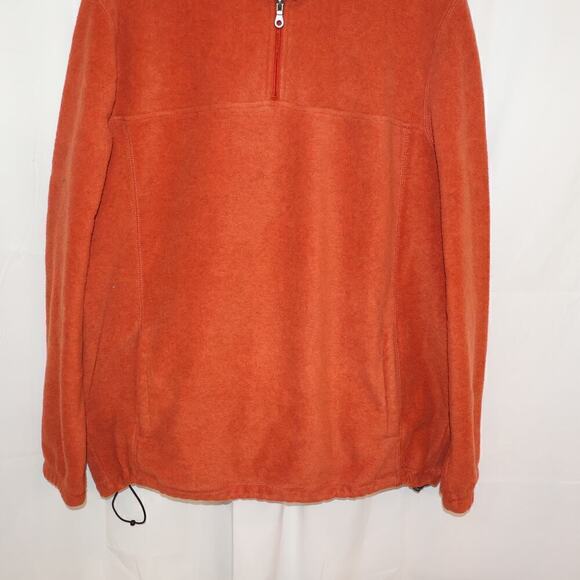 Croft & Borrow XL Flannel Jacket in Cognac Zip front Pockets Zip Long sleeves - Picture 8 of 12